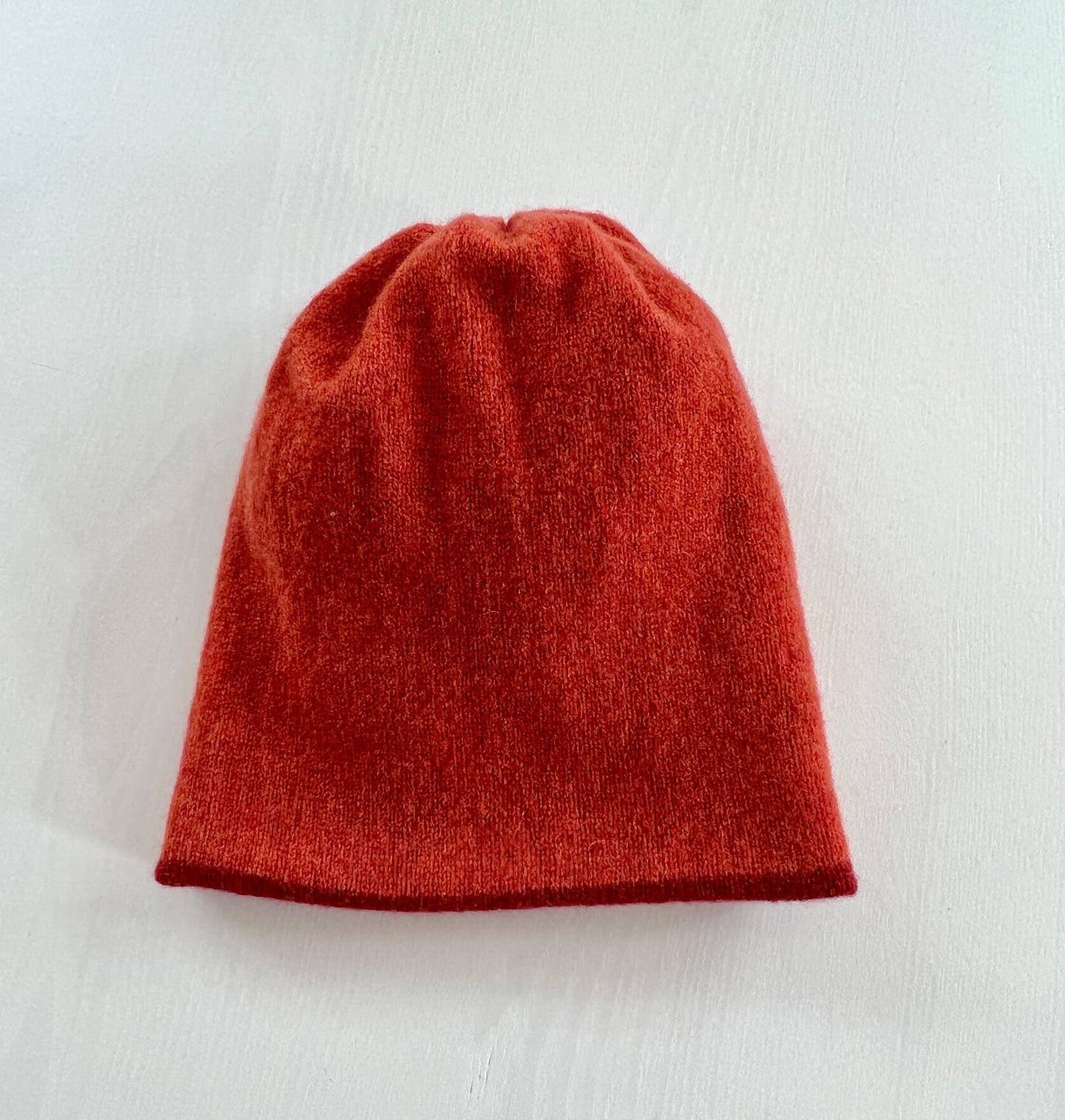 Hat - Reversible beanie hat soft lambswool