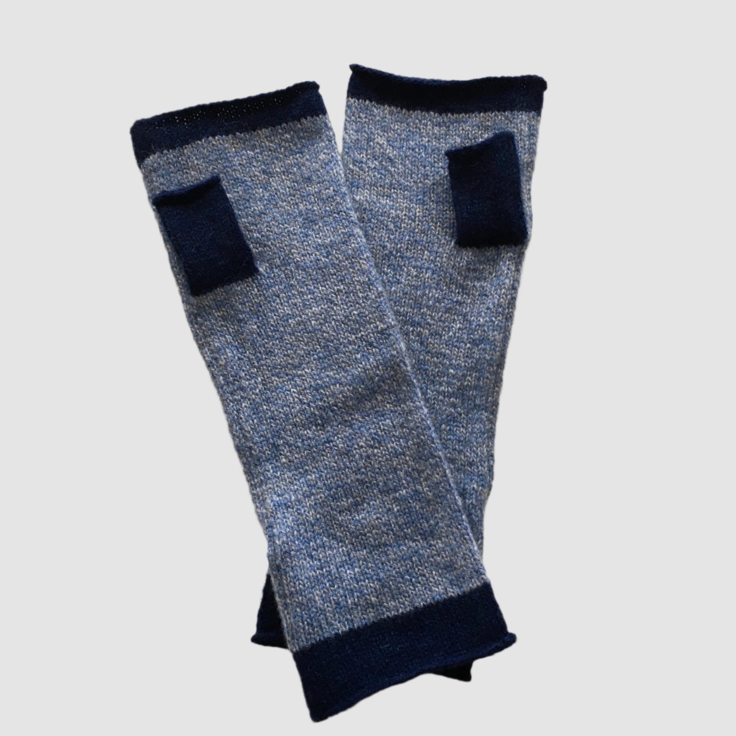 Finesse Knits wrist warmers, fingerless mittens, merino wool, lambs wool