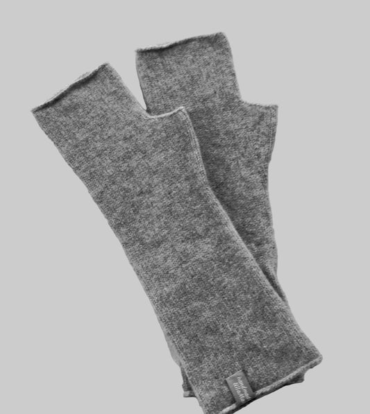 Mittens - Fingerless Mitts Soft Merino Lambswool
