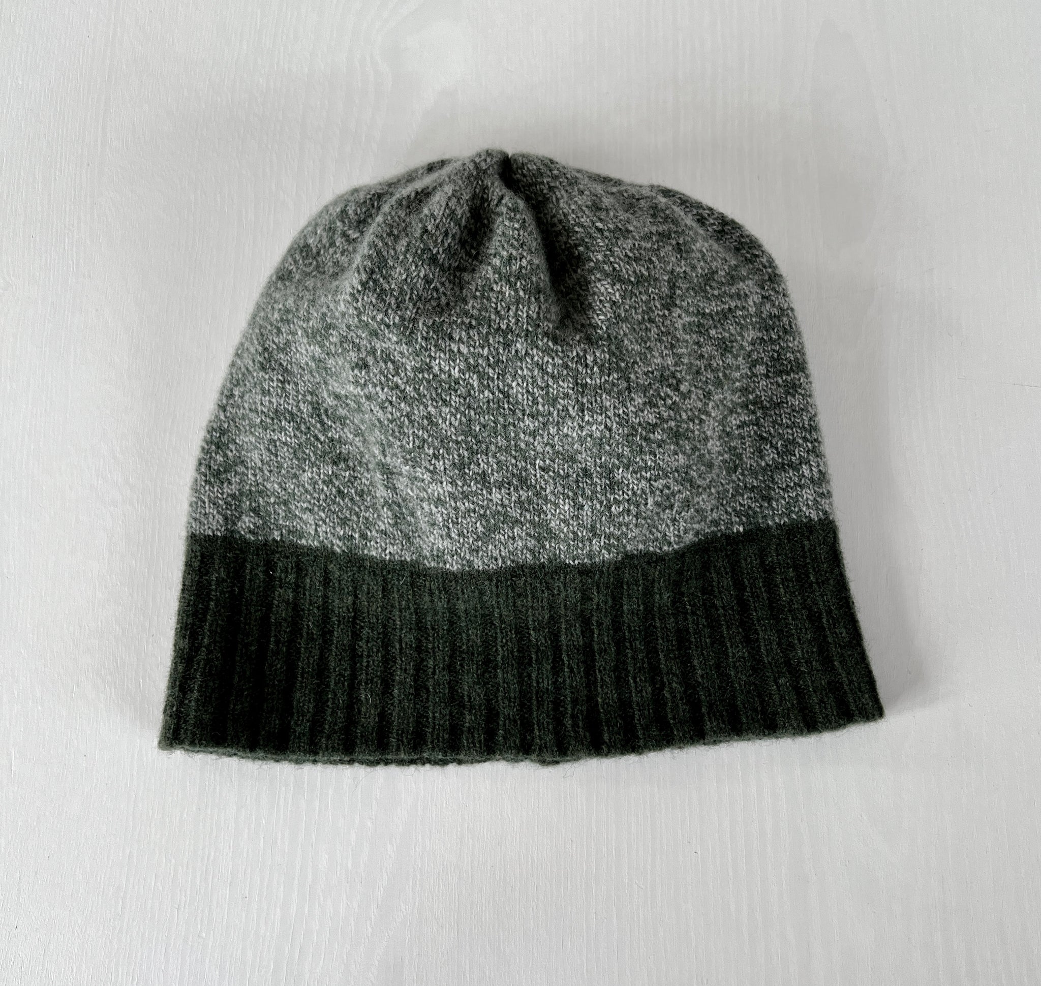 Hat - Nordic hat soft lambswool marled yarn