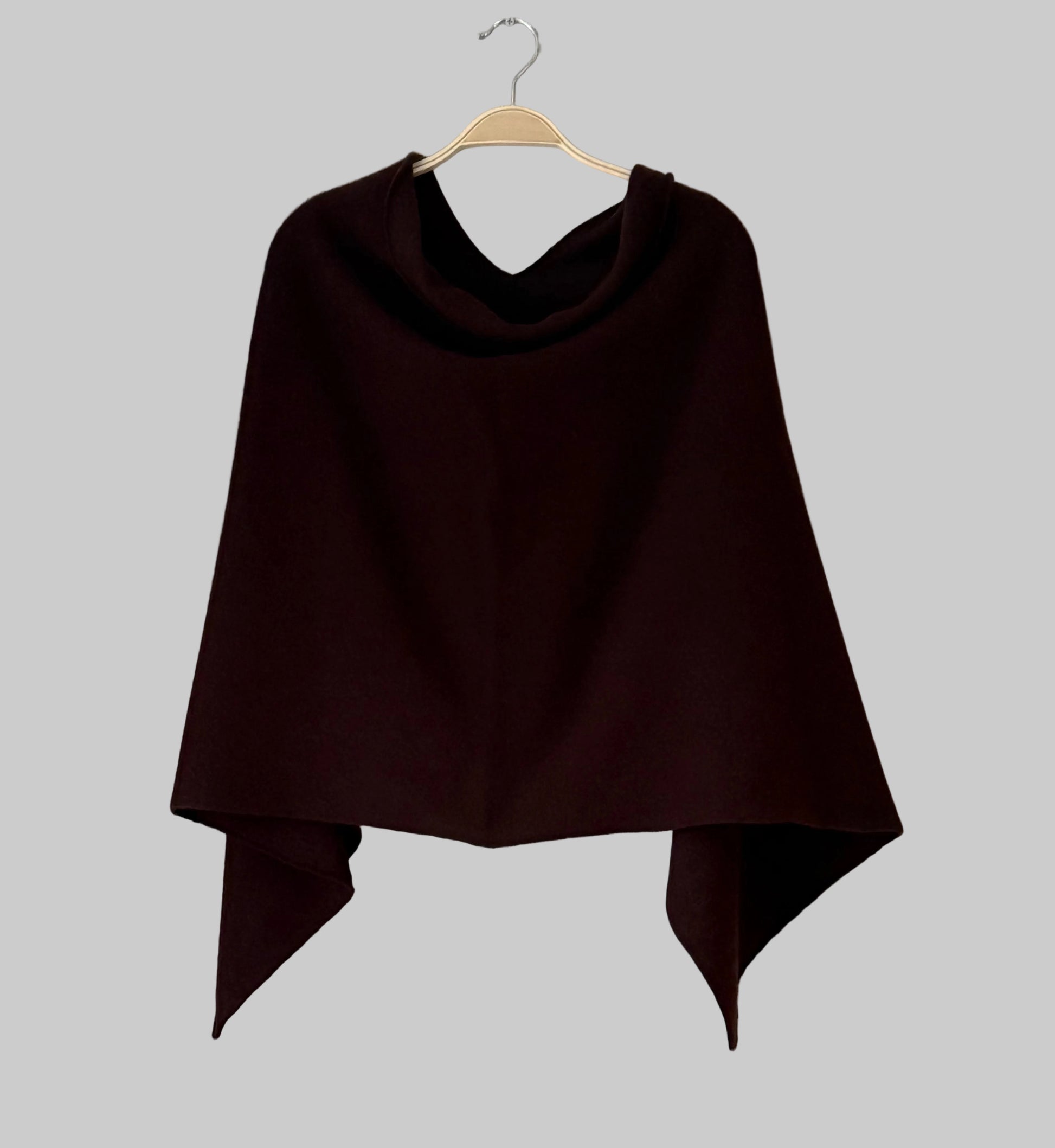 FinesseKnits merino lambswool poncho