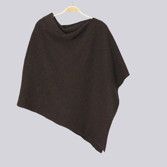 FinesseKnits merino lambswool poncho